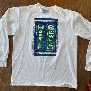 “Hootie and the Blowfish”  RARE COLLECTABLE VINTAGE White Long Sleeve Band Tee